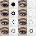 thumbnail image 4 of Lentes de contacto de colores Yashi Cosplay Halloween Sasuke Sharingan 14,5 mm, 4 of 5