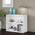 thumbnail image 7 of Bush Business Furniture Small 2 Shelf Bookcase in White - Engineered Wood, 7 of 7