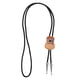 thumbnail image 3 of Madera Guitarra Bola Tie Western Cowboy Rodeo Camisa india Cuerda de café Hugo Corbata Bolo para hombre, 3 of 10