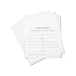 Mix and match party invitation inserts baby shower (Available in a pack of 24)