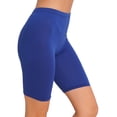 thumbnail image 4 of Braguitas elásticas para mujer, ropa interior para estar en casa, ropa de estar por casa, gimnasio, fitness, pantalones cortos de yoga y gimnasia de color liso, leggings cortos con cintura elástica, 4 of 5