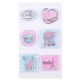 thumbnail image 2 of Stickers Prichos París de PVC Papel y Pegamento Multicolor 6 Piezas, 2 of 4