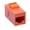 Orange, variant on RiteAV CAT5E Keystone Jack Coupler Purple Female/Female