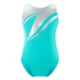 thumbnail image 2 of Alvivi Kids Girls Shiny Metallic Gymnastics Leotard Ballet Dance Athletic Bodysuit, 2 of 5