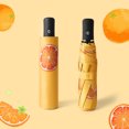thumbnail image 4 of Tignapoo Parapluie Pliant Épaissi à Double Usage pour Soleil et Pluie, Design Automatique de Fruits Orange, Taille Compacte, Modèle 3, 4 of 7