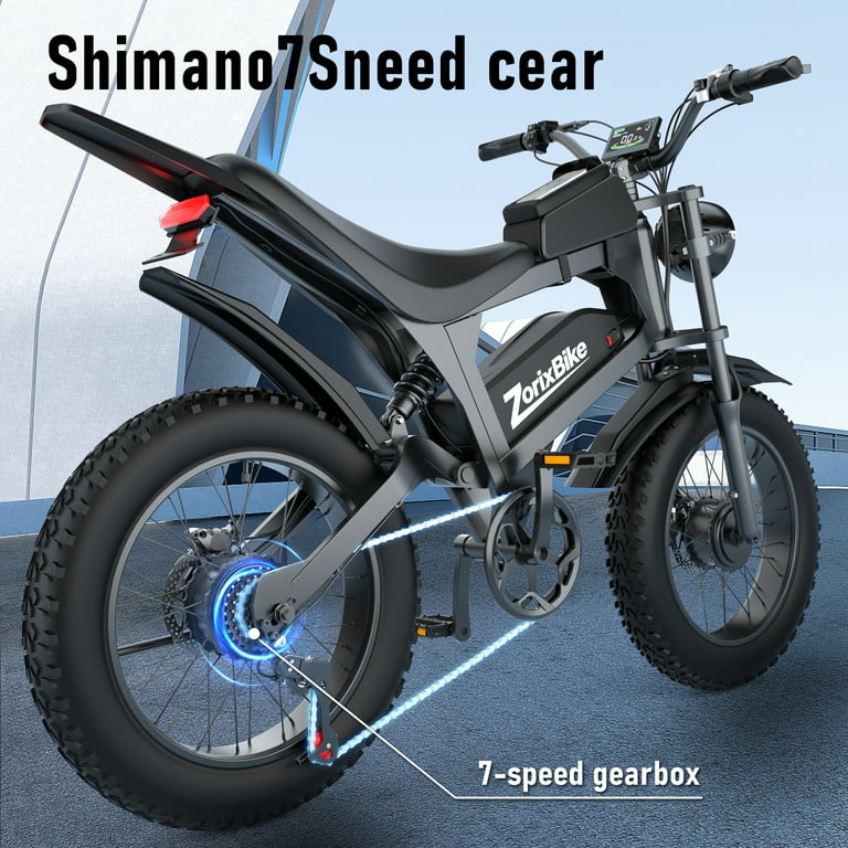 ZorixBike R8 Pro 3000W Electric Bike for Adults Dual Motor 20