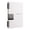 A5-Grey, variant on 1 Pc Wrist-Friendly Split 5-Hole Ring Notebook, B5 Refillable Binder Journal 10.31 x 7.24 In, 120 Pages College Ruled Ink Proof Lined Notepad, Green