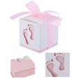 thumbnail image 2 of Rdeghly Wedding Gift Box, Candy Box Gift,50Pcs Cute Baby Footprint Paper Candy Box Wedding Baby Shower Gift Candy Box, 2 of 8