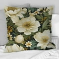 thumbnail image 2 of Designart "Verdant Elegance II" Floral Printed Throw Pillow, 2 of 5