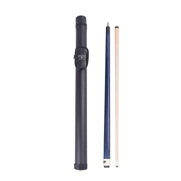 Conquest 58-in Maple Cue and Case Set - Blue