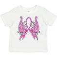thumbnail image 3 of Inktastic Breast Cancer Awareness with Butterfly Ribbon Words Boys or Girls Toddler T-Shirt, 3 of 5