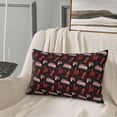 thumbnail image 5 of Lsque Fire Fighting Pattern Pillow Case – Soft & Cozy Throw Pillow Cover, Hypoallergenic Cushion Case for Sleeping Women with Envelope Closure-14"x20", 5 of 6