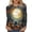 hgg327-Multicolor, variant on Ounisa Women's Halloween Print Crew Neck Long Sleeve Top, Soft Casual Pullover with Fun Graphic for Fall Season