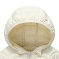 thumbnail image 6 of Winter Down Coats for Baby Boys Girls Lightweight Puffer Thermal Hooded Jacket Water-Resistant Windproof Infant Outerwear, 6 of 7