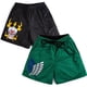 thumbnail image 2 of Pantalones cortos de Anime Attack On Titan para hombre, Shorts de baño para playa, deportivos, para gimnasio, correr, estampados, transpirables Fivean unisex, 2 of 2