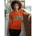 thumbnail image 2 of A Lot Can Happen in 3 Days He is Risen Christian Easter Church Women's T-shirt, M, Orange, 2 of 5