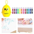 thumbnail image 6 of Abbraccia 12 Pieces Easter Crafts Drawing Pens Art Supplies Coloring Pens Multipurpose Smooth Easter Decor Bright Color Watercolor Pens, 6 of 9