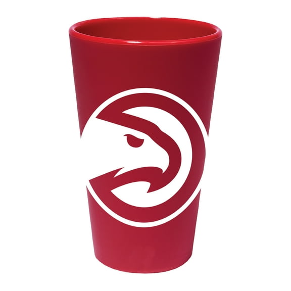 WinCraft Atlanta Hawks 16oz. Team Color Silicone Pint Glass