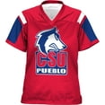 thumbnail image 1 of Women's Colorado State University, Pueblo Thunderstorm Football Fan Jersey, 1 of 6