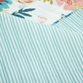 thumbnail image 4 of Lush Decor Cottage Core Ariana Flower Reversible Oversized Quilt Blue/Dusty Pink 3Pc Set Full/Queen, 4 of 11