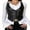 Black, variant on xiaxaixu Women´s Vest Leather V Neck Sleeveless Button Closure Design Slim Fit Breathable Versatile Tank Tops
