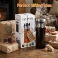 thumbnail image 4 of Cold Brew Coffee Brewer and Large Tea Maker Glass Kettle 44oz w/ Stainless Strainer, 4 of 13