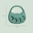 thumbnail image 5 of Wall mounted pot lid holder pot lid organizer Punch Free Wall Mounted Pot Lid Holder Multi Purpose Wall Mounted Pot Lid Shelf Rack for Spoon ChopsticksGreen ANGGREK Otros, 5 of 5