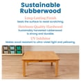 thumbnail image 6 of ECR4Kids 30in x 30in Square Hardwood Table with 14in Legs, Childrens Furniture, Honey, 6 of 9