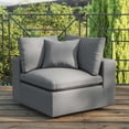 thumbnail image 1 of Modway Commix Fauteuil Berçant pour Patio Extérieur, Charbon, 1 of 7