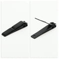 thumbnail image 5 of Unique Bargains Portable Large Flat Mouth Fish Scale Pattern Nail Clippers Black, 5 of 6