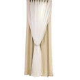 thumbnail image 2 of Deals Violete Sky Sheer Curtain Window Voile Drape Valance Double-deck, 2 of 3
