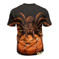 thumbnail image 4 of HAJWOH Mens Halloween Comfortable Crew Neck Short Sleeve Graphic T-Shirts Great for Halloween Costume Parties, 4 of 5