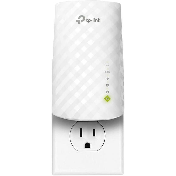 TP-Link AC750 WiFi Extender RE220 - Dual Band Range Extender, Repeater, WiFi Signal Booster, Access Point, Easy Set-Up, Covers Up to 1200 Sq.ft and 20 Devices, Up to 750Mbps