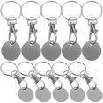 thumbnail image 1 of Hytrove 10Ud Token Llavero Para Carrito De Inoxidable Accesorio Portátil Y Clásico Color, 1 of 6