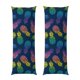 thumbnail image 1 of Balery Abstract Bright Pineapple Fruit Retro Funda Protectora para Almohada Corporal de Algodón Hipoalergénico con Cierre(55 x 21 pulgadas), Almohadas No Incluidas, 1 of 7
