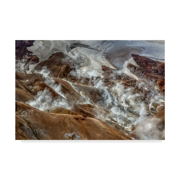 Trademark Fine Art 'Iceland Landscape 30' Canvas Art by Maciej Duczynski