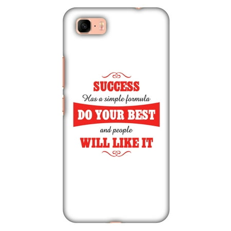 Asus ZenFone 3s Max ZC521TL Case - Success Do Your Best, Hard Plastic Back Cover. Slim Profile Cute Printed Designer Snap on Case with Screen Cleaning