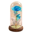 thumbnail image 2 of Regalos de flores rosas Regalo del día de la madre Regalos Novia Madre Mamá Te amo Azul, 2 of 9
