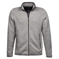 thumbnail image 1 of Tee Jays - Chaqueta con cremallera completa Modelo Aspen hombre caballero (Gris jaspeado) Tee Jays UTBC3332_greymelange, 1 of 2