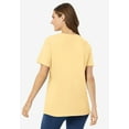 thumbnail image 2 of Woman Within Plus Size Perfect Short-Sleeve Scoopneck Tee, 2 of 5