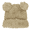 Tan, variant on Teddy Bear PomPom Ear Plush Beanie Hat for Kids QJNT2318