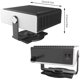 thumbnail image 2 of Descongelador de Calentador de Auto Portátil, 2 en 1 12V/24V 150W Calentador Desempañador de Parabrisas y Ventilador de Enfriamiento, Enchufe al Encendedor de Cigarrillos/Desempañador de, 2 of 7