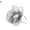 Grey, variant on Jiaroswwei Cocktail Tea Party Women Headwear Fascinators Hat Feather Floral Mesh Hair Clip