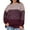 02-Purple, variant on Daystry Women's Oversized Long Sleeve Casual Knit Pullover Sweater Pullover