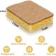 thumbnail image 2 of Paquete de 8 esponjas ecológicas compostables, esponja para platos de cocina, esponjas biodegradables para fregar platos con estropajo resistente, 2 of 5