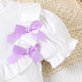thumbnail image 6 of 2Pcs Summer Outfits Set for Toddler Girls – Cute Flower Short Sleeve T-Shirt & Pants, Gift Idea Summer 2Pcs Gift Outfits Set Girls Summer Set 4-8 Years,6-7 Years, 6 of 9