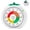 White, variant on Owlprince Visual Timer Tomato Countdown Timer, 60-Minute Pomodoro Timer, Freestanding Magnetic Analog Timer for Kitchen, Cooking, Classroom, Office - White
