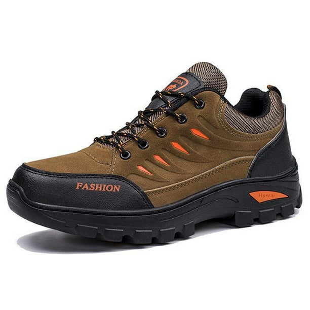 Zapatos de Senderismo para Hombres Likrtyny Zapatos Casuales Al Aire Libre Marrones 39