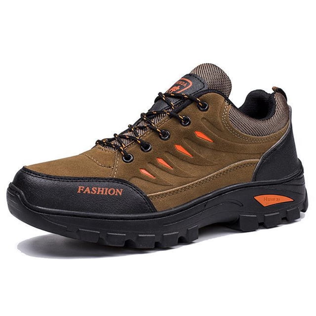 Zapatos de Senderismo para Hombres Likrtyny Zapatos Casuales Al Aire Libre Marrones 39