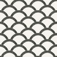 thumbnail image 3 of Tempaper Mosaic Scallop Green Removable Peel and Stick Wallpaper, 20.5" x 16.5', 3 of 6